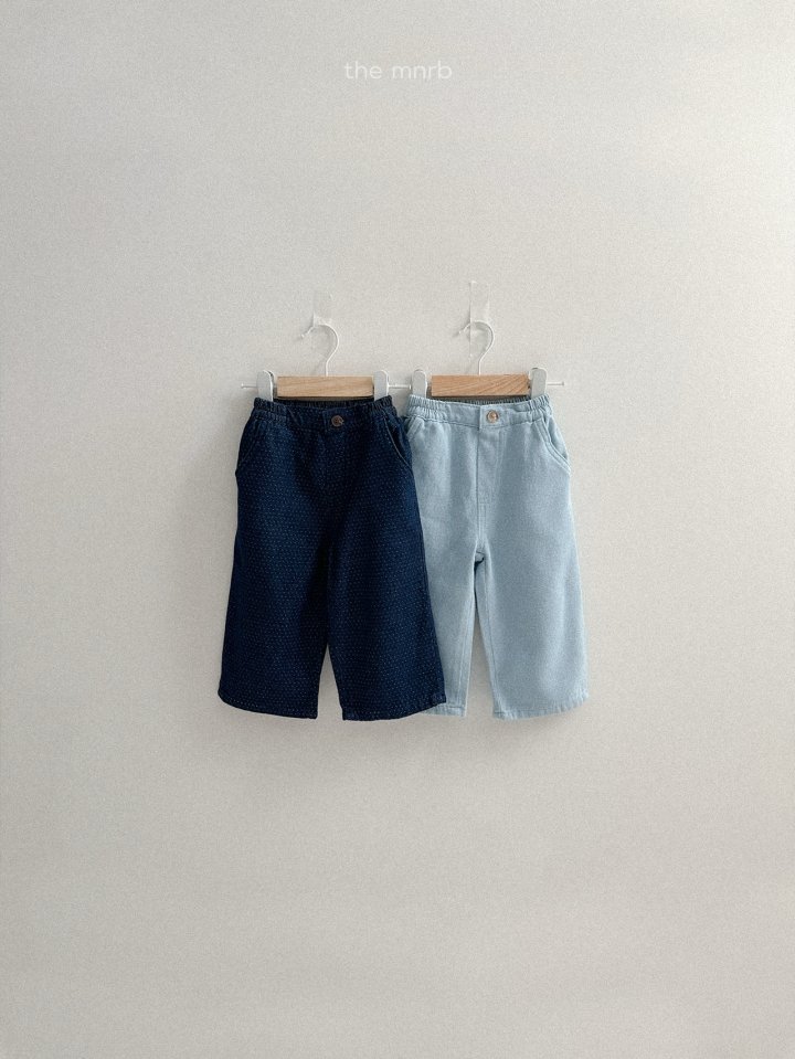 Mini Robe - Korean Baby Fashion - #babyclothing - Spring Denim Pants
