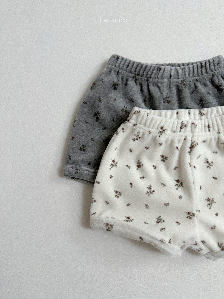 Mini Robe - Korean Baby Fashion - #babyboutiqueclothing - Flower Shorts - 4