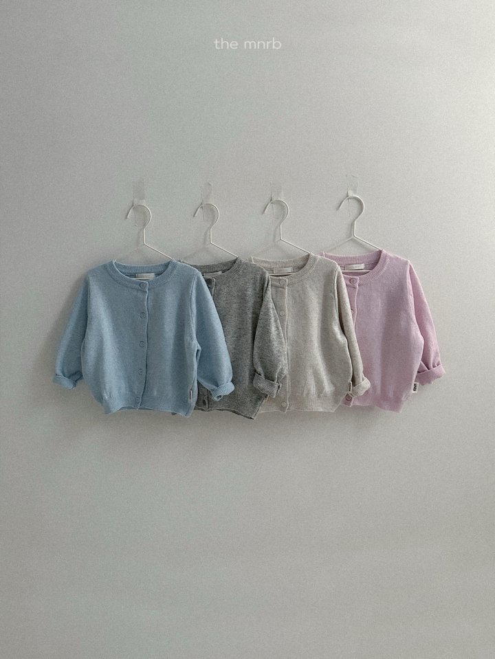 Mini Robe - Korean Baby Fashion - #babyclothing - Spring Cardigan - 3