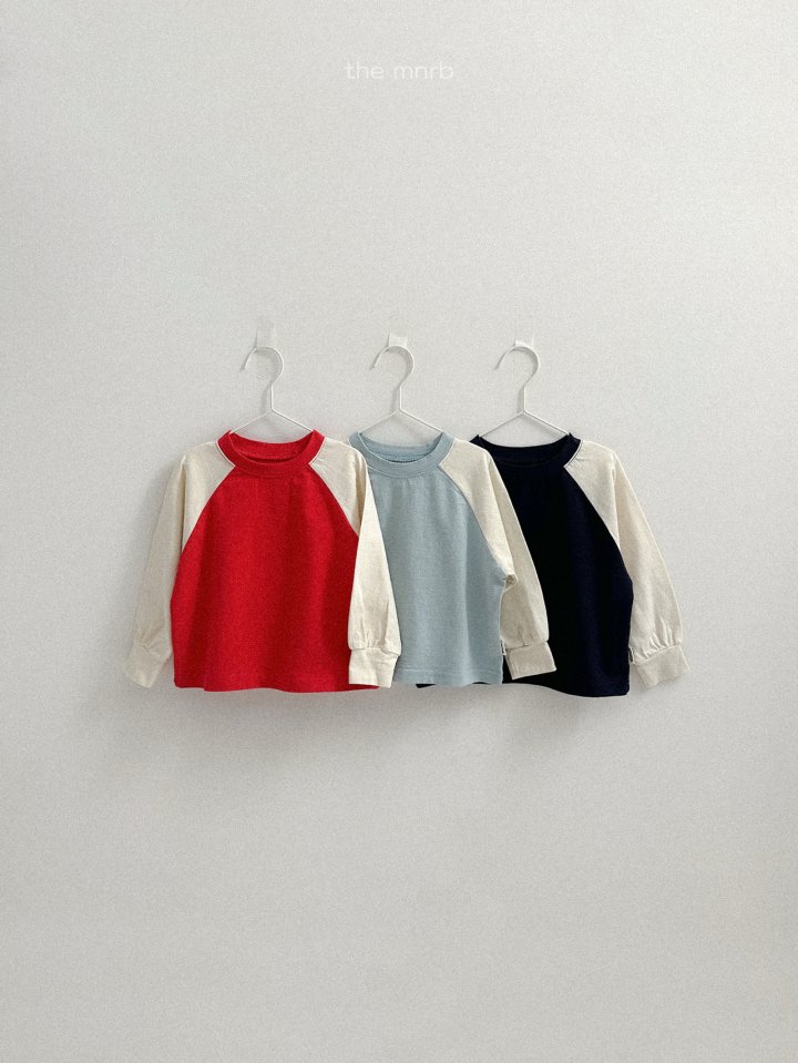 Mini Robe - Korean Baby Fashion - #babyclothing - Cozy Raglan Tee