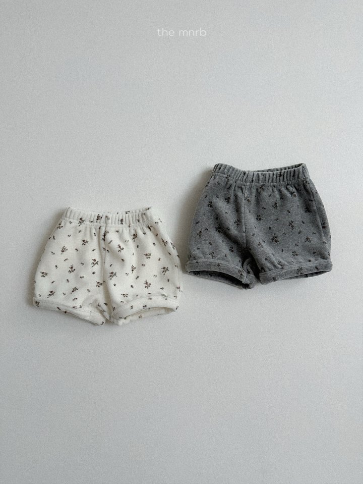 Mini Robe - Korean Baby Fashion - #babyfashion - Flower Shorts - 5