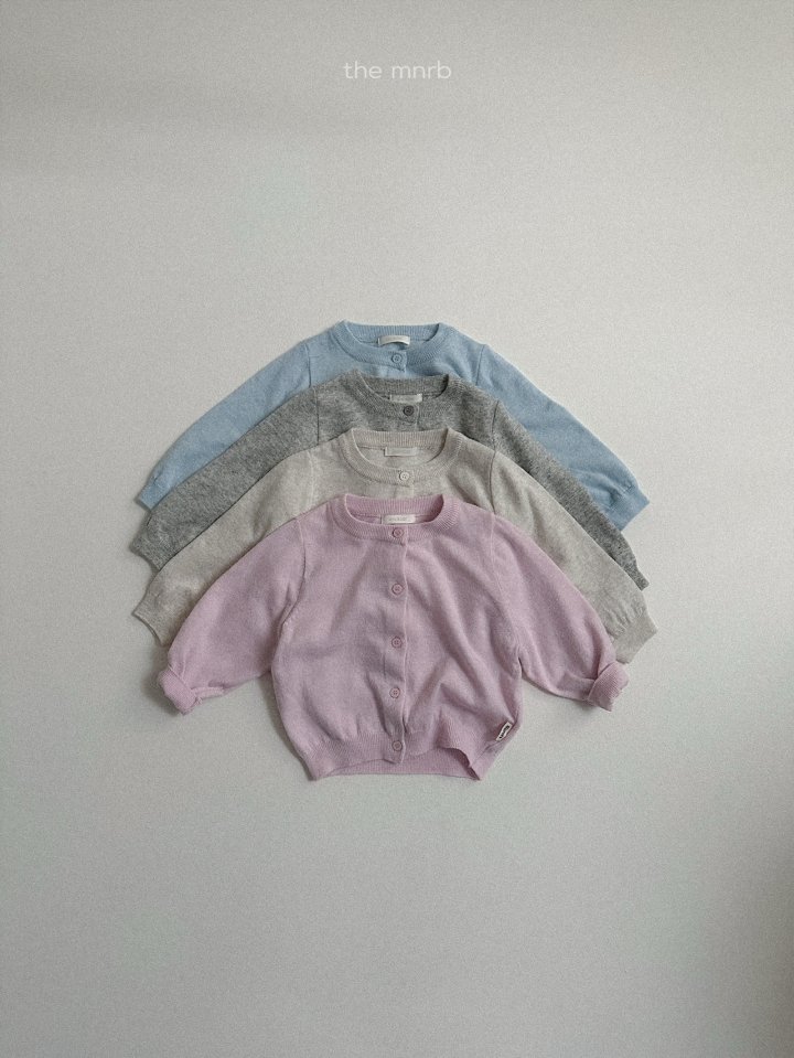 Mini Robe - Korean Baby Fashion - #babyclothing - Spring Cardigan - 4