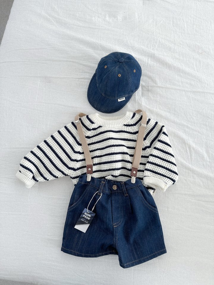 Mini Robe - Korean Baby Fashion - #babyfashion - Love Jean Cap - 11