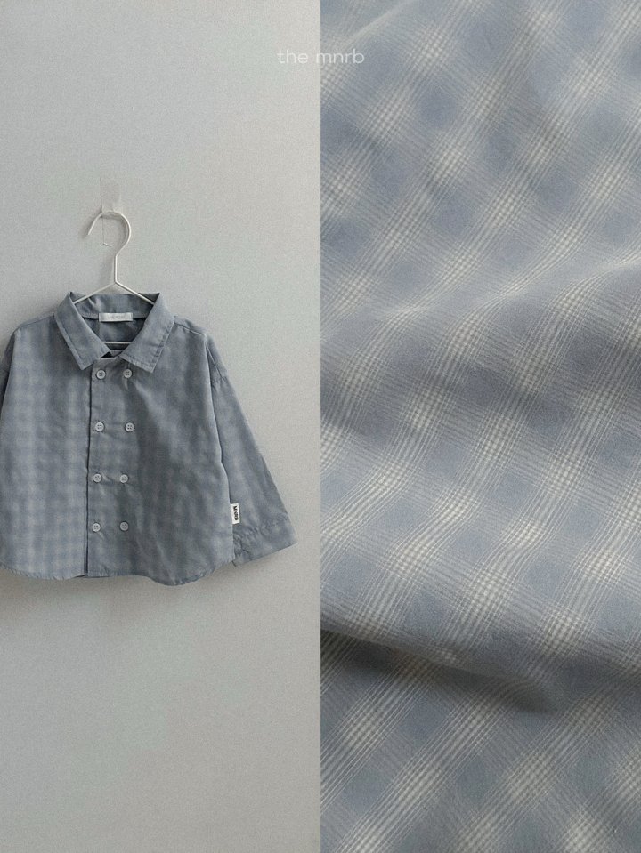 Mini Robe - Korean Baby Fashion - #babyfashion - Double Collar Shirt - 6