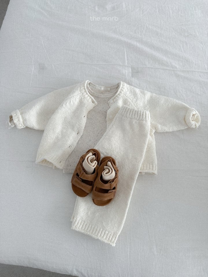 Mini Robe - Korean Baby Fashion - #babyfever - Cozy Cardigan - 9