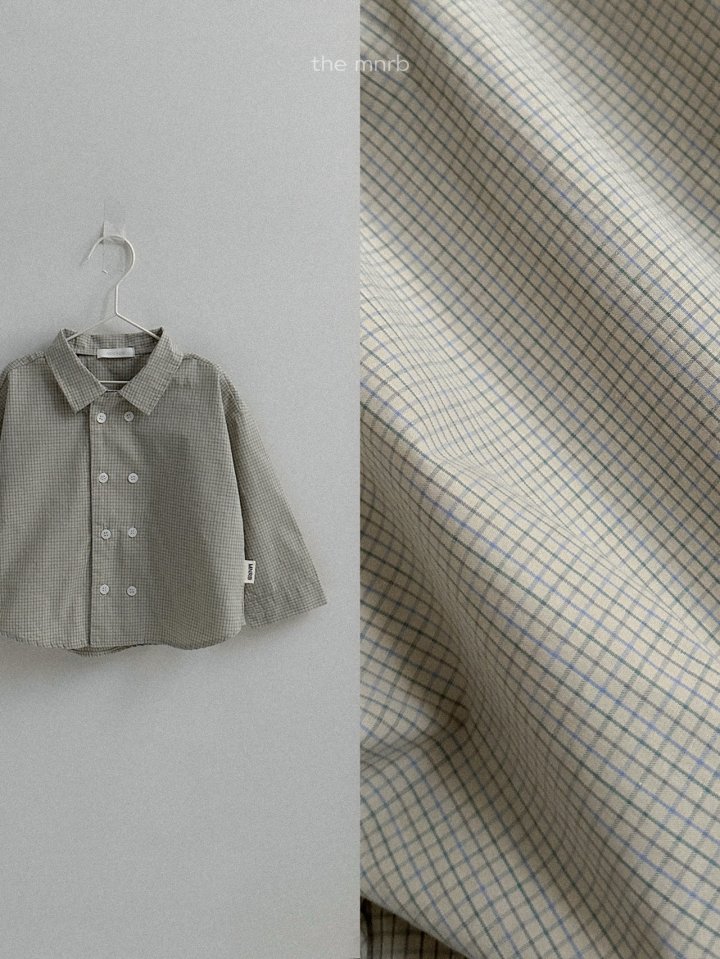 Mini Robe - Korean Baby Fashion - #babyfever - Double Collar Shirt - 7