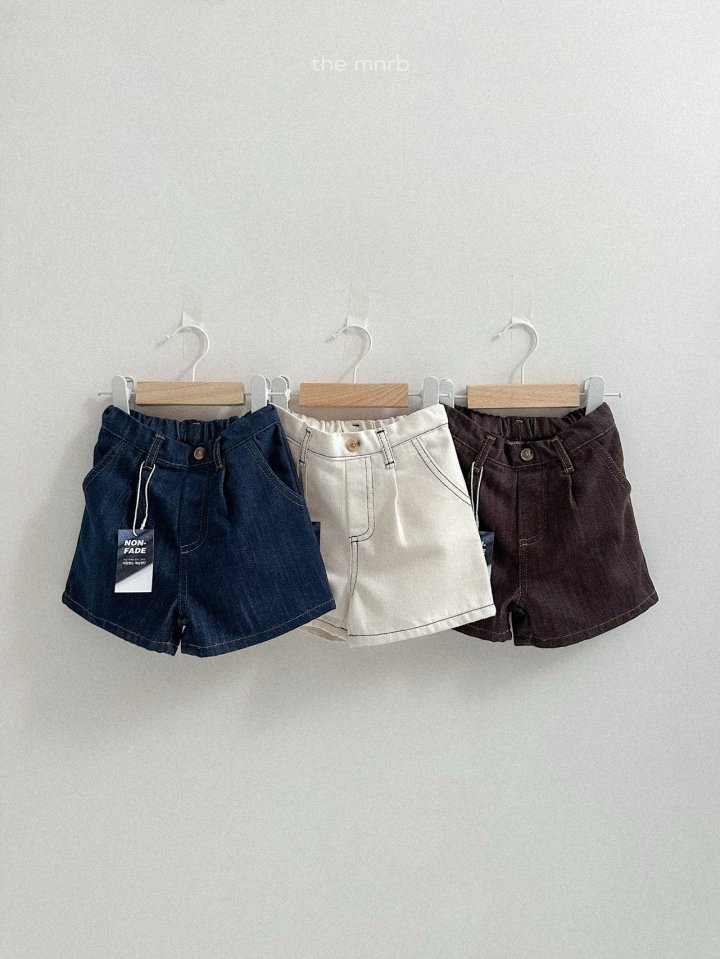 Mini Robe - Korean Baby Fashion - #babyfever - Love Jean Denim Shorts
