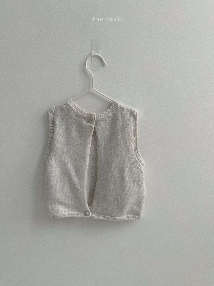 Mini Robe - Korean Baby Fashion - #babygirlfashion - Open Vest - 8