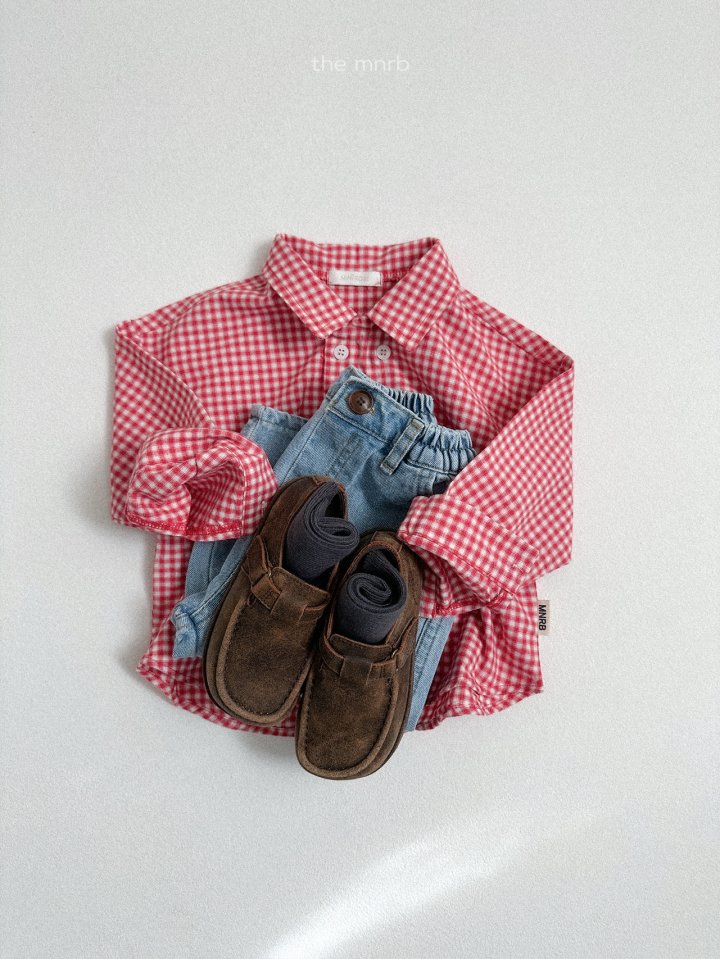 Mini Robe - Korean Baby Fashion - #babygirlfashion - Double Collar Shirt - 8