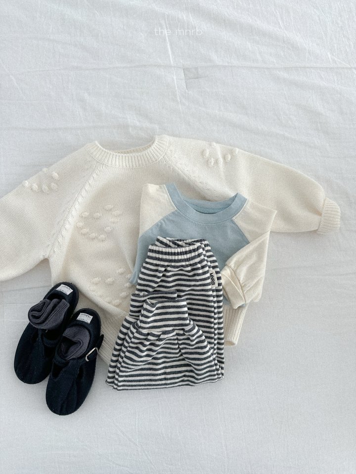 Mini Robe - Korean Baby Fashion - #babyfever - Cozy Raglan Tee - 4