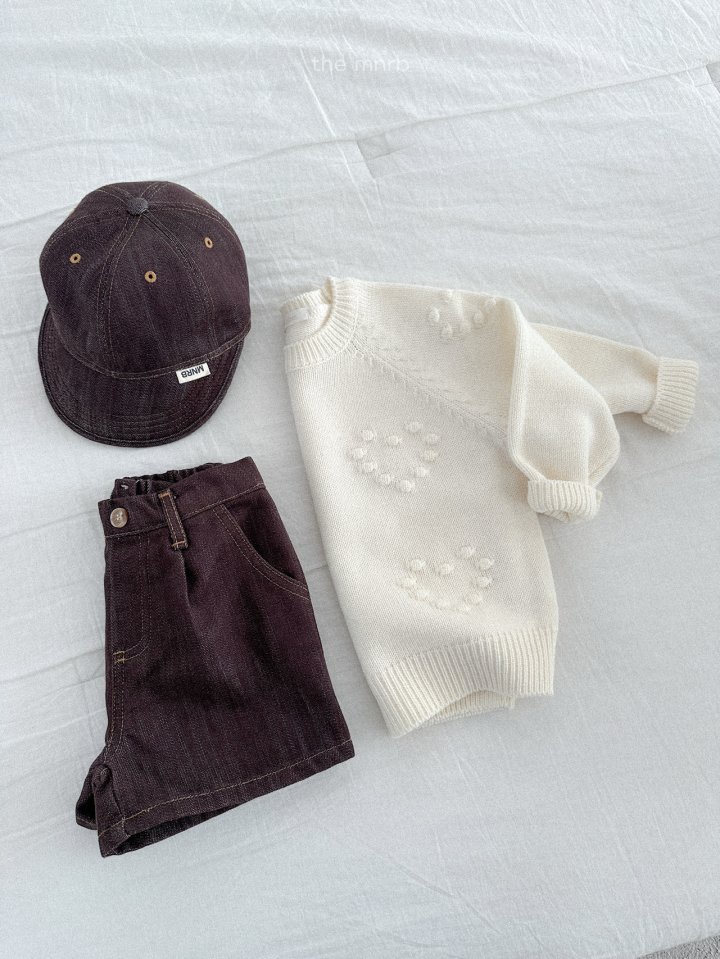 Mini Robe - Korean Baby Fashion - #babylifestyle - Love Eyelet Knit - 12