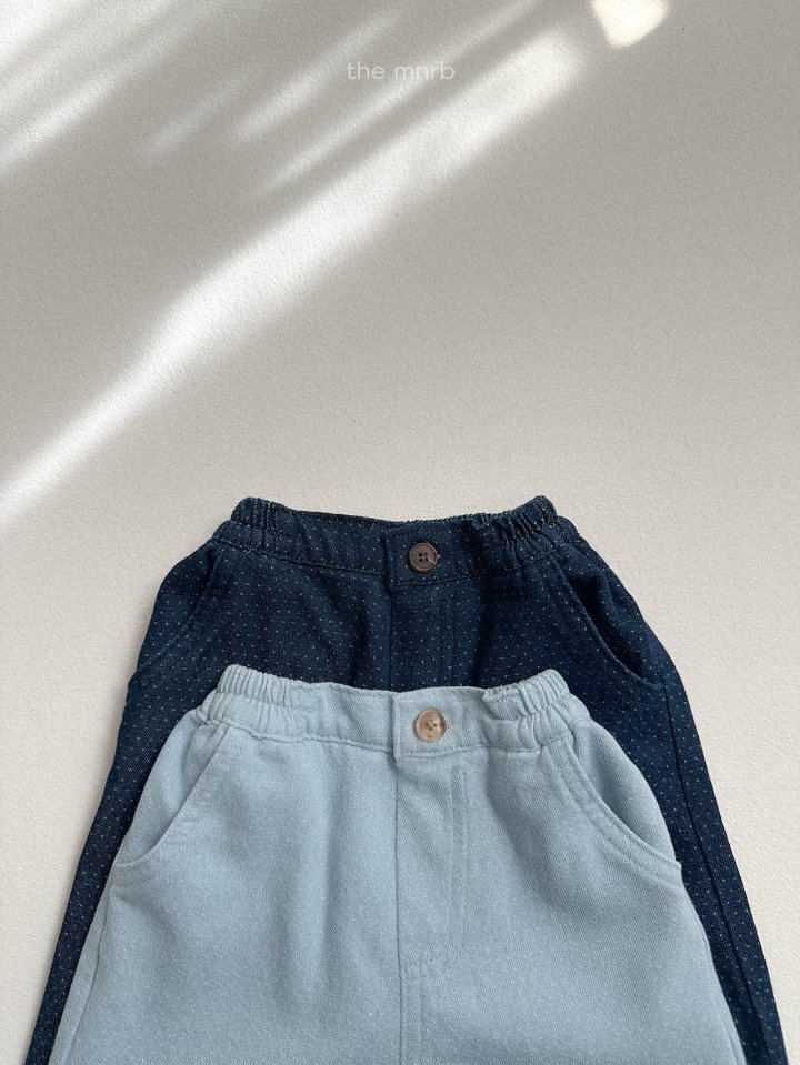 Mini Robe - Korean Baby Fashion - #babylifestyle - Spring Denim Pants - 5