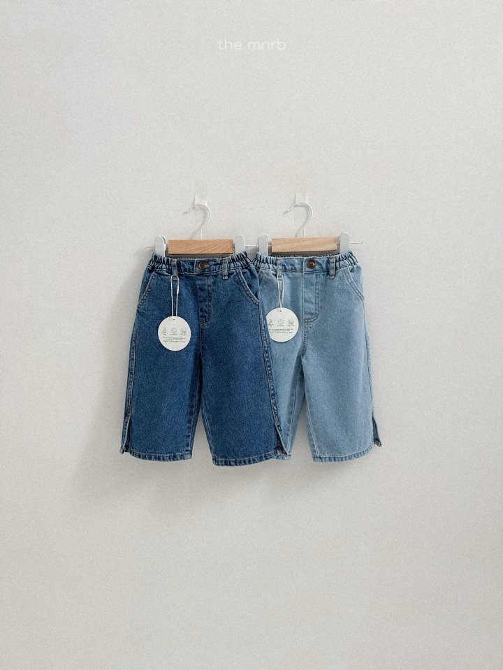 Mini Robe - Korean Baby Fashion - #babylifestyle - Slit Straight Pants - 3