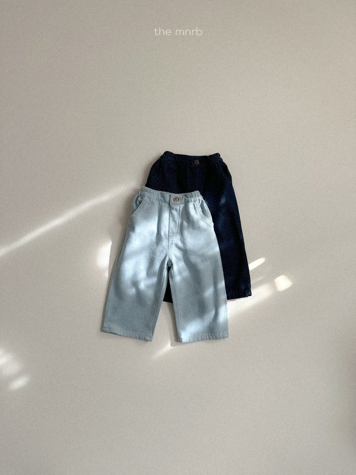 Mini Robe - Korean Baby Fashion - #babyoninstagram - Spring Denim Pants - 6