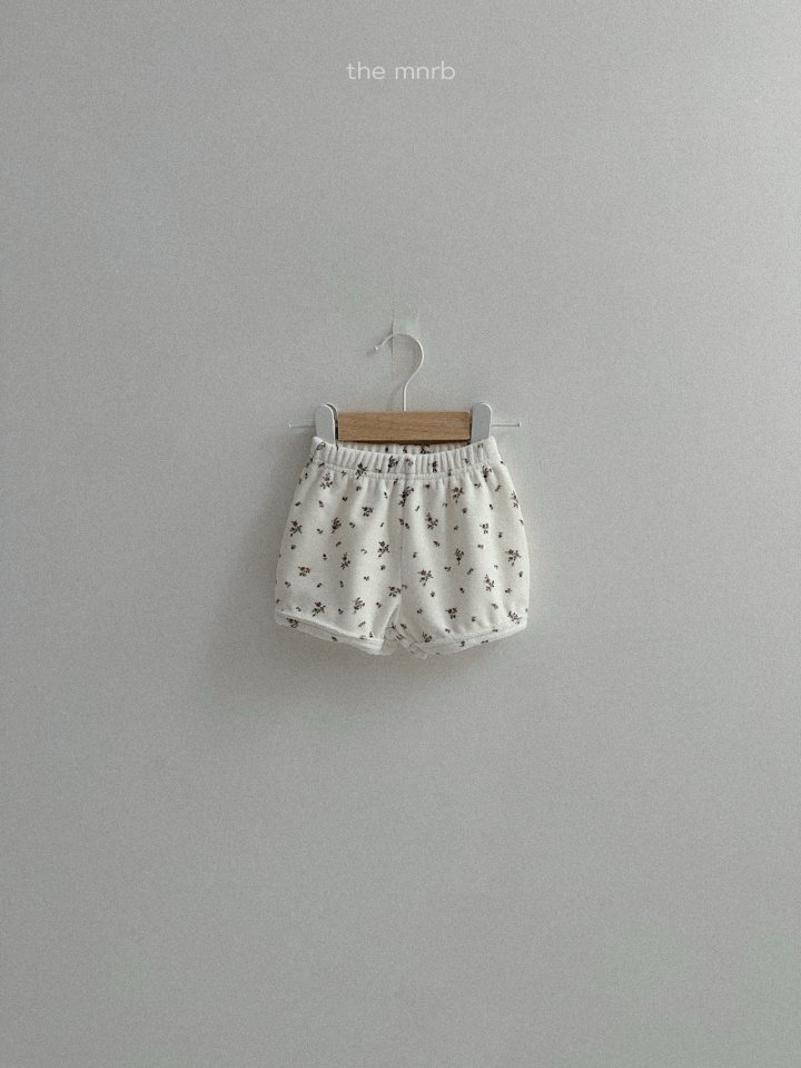 Mini Robe - Korean Baby Fashion - #babyoninstagram - Flower Shorts - 9