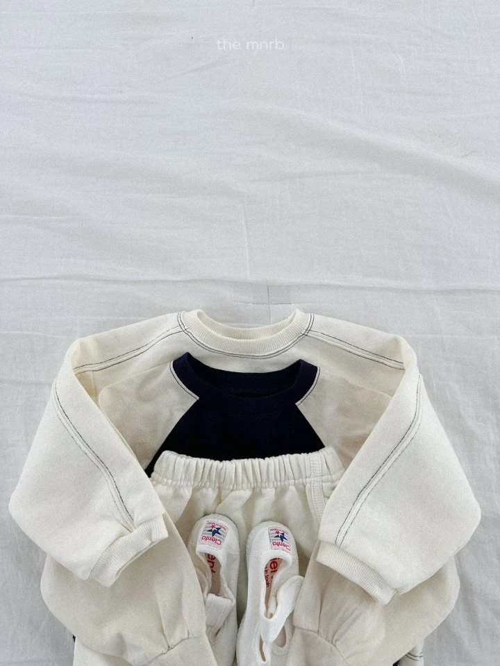Mini Robe - Korean Baby Fashion - #babyoninstagram - Cozy Raglan Tee - 6