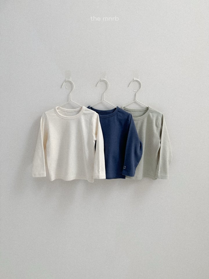 Mini Robe - Korean Baby Fashion - #babyoninstagram - Smile Long Sleeve Tee - 5