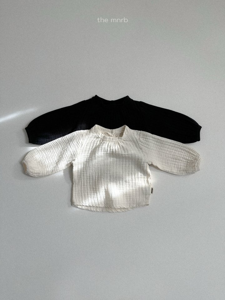 Mini Robe - Korean Baby Fashion - #babyoninstagram - Ruffle Blouse - 3