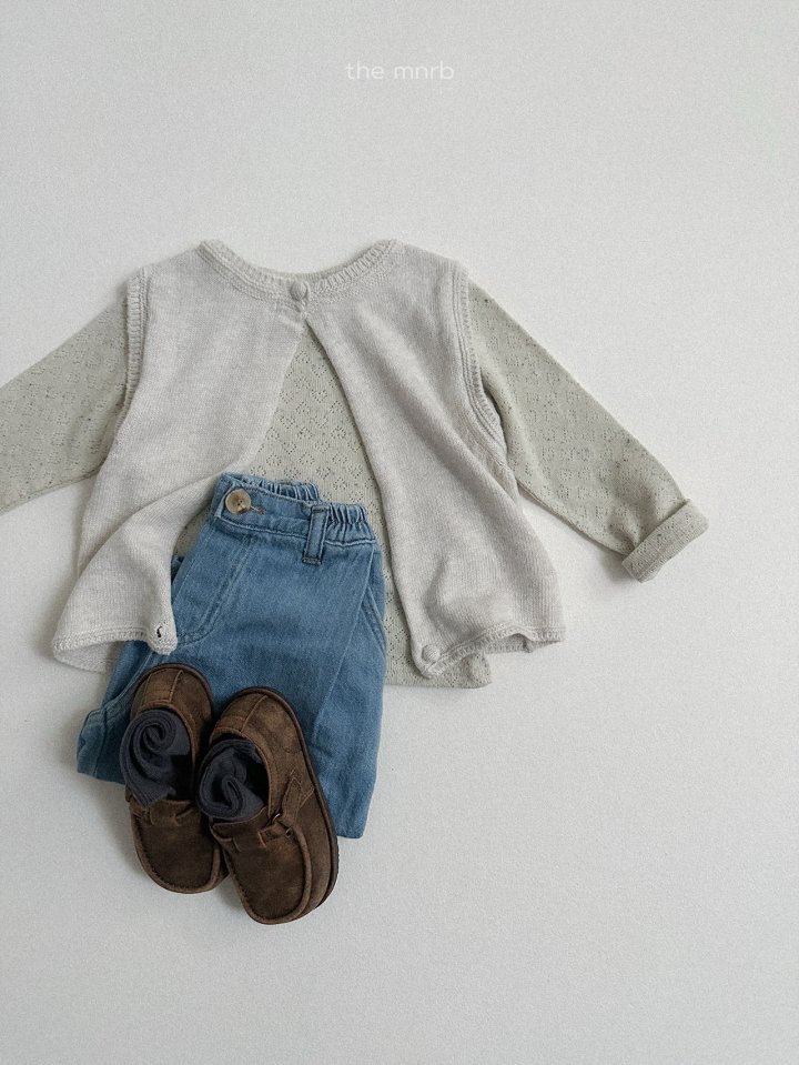 Mini Robe - Korean Baby Fashion - #babyootd - Open Vest - 11