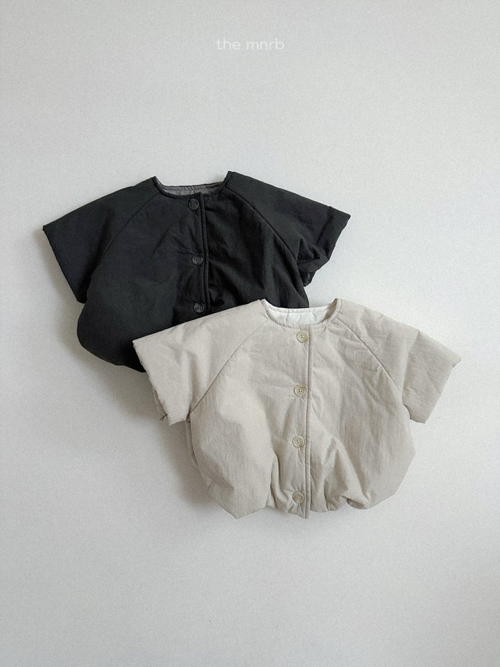 Mini Robe - Korean Baby Fashion - #babyootd - Square Balloon Padding Jacket - 3