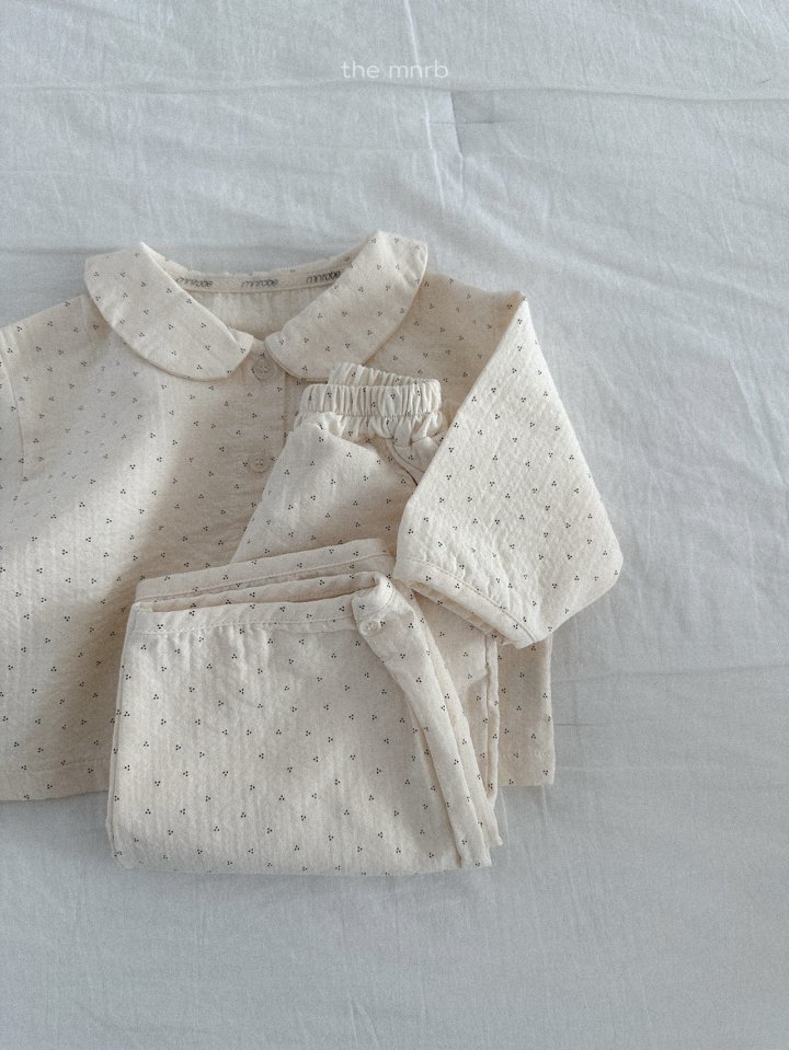Mini Robe - Korean Baby Fashion - #babyootd - Looming Collar Shirt - 12