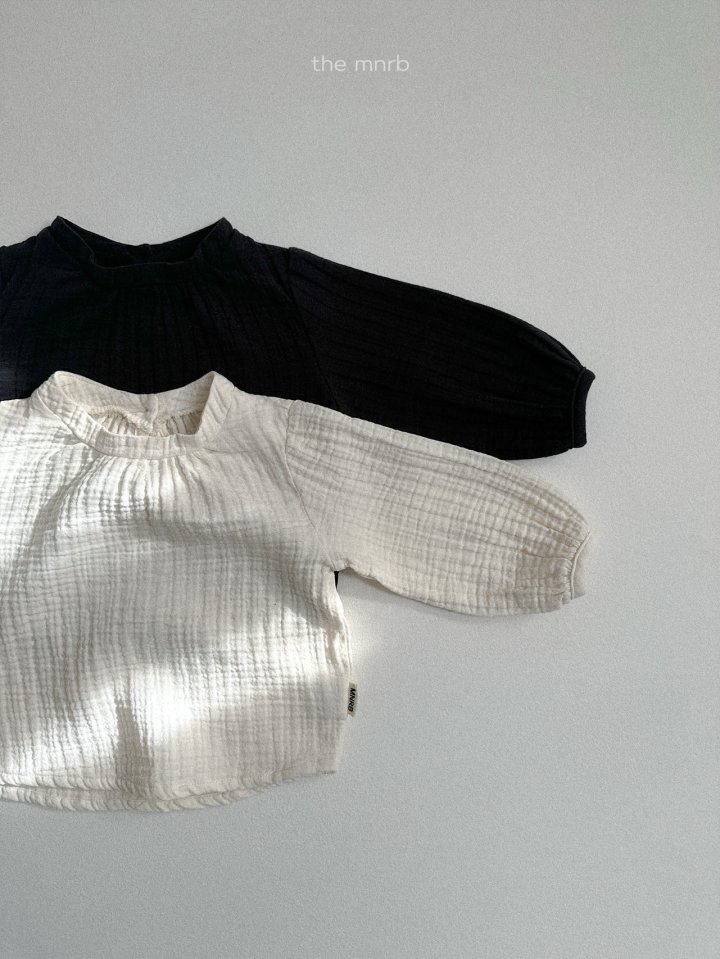 Mini Robe - Korean Baby Fashion - #babyoninstagram - Ruffle Blouse - 4