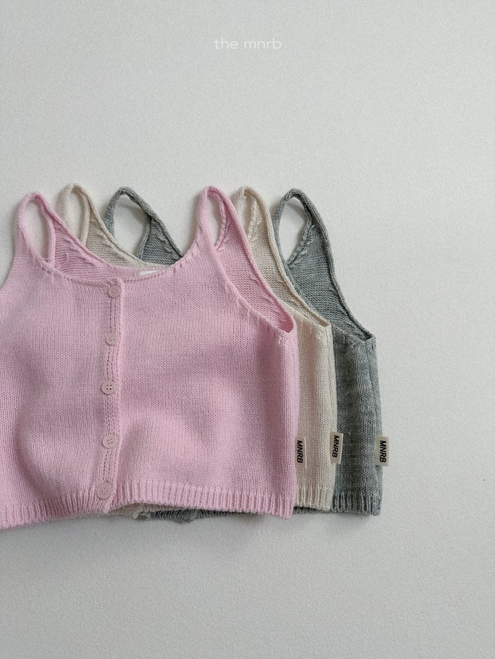 Mini Robe - Korean Baby Fashion - #babyootd - Layered Vest - 6