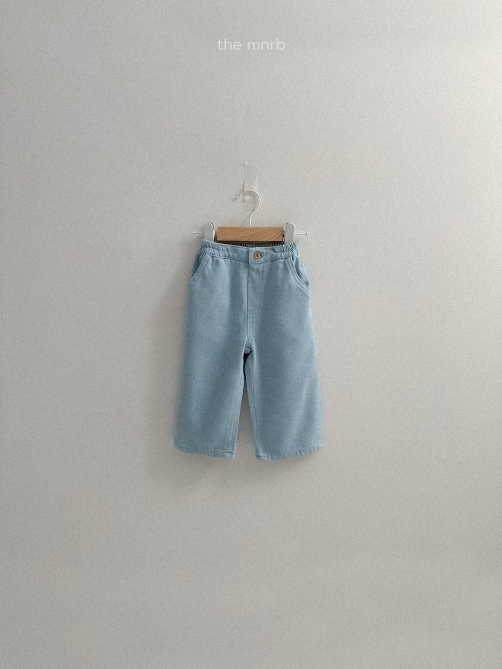 Mini Robe - Korean Baby Fashion - #babyoutfit - Spring Denim Pants - 8