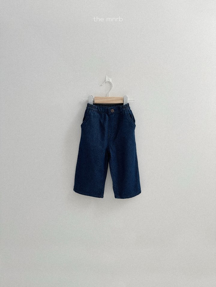 Mini Robe - Korean Baby Fashion - #babyoutfit - Spring Denim Pants - 9
