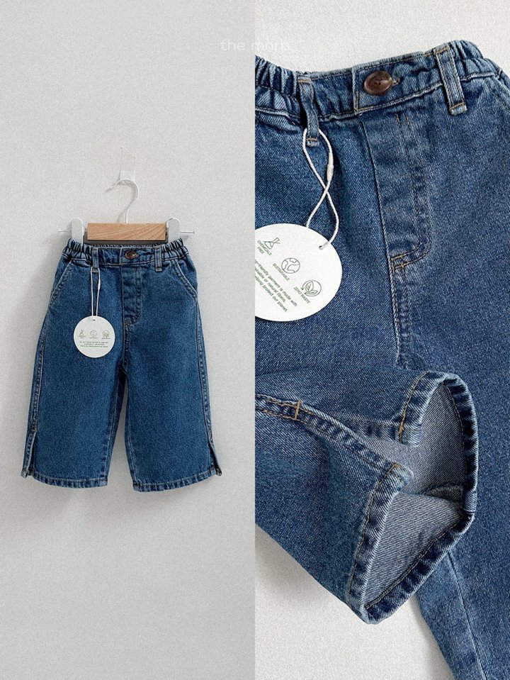 Mini Robe - Korean Baby Fashion - #babyoutfit - Slit Straight Pants - 7