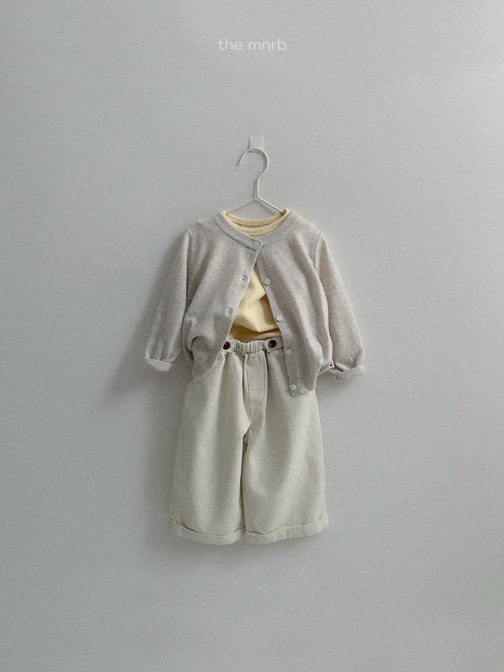 Mini Robe - Korean Baby Fashion - #babyoutfit - Queen Ribbed Long Sleeve Tee - 12
