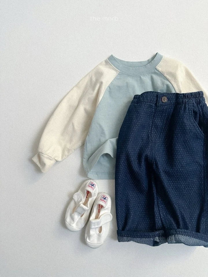 Mini Robe - Korean Baby Fashion - #babyoutfit - Cozy Raglan Tee - 9