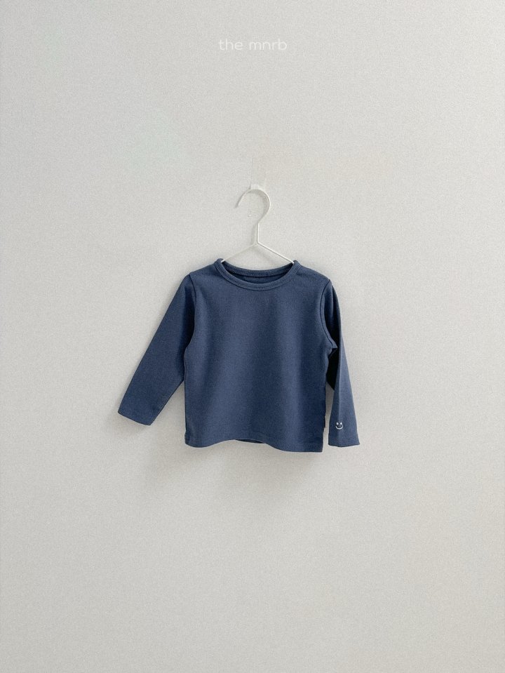 Mini Robe - Korean Baby Fashion - #babyoutfit - Smile Long Sleeve Tee - 8