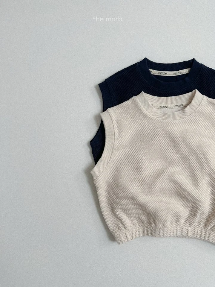 Mini Robe - Korean Baby Fashion - #babyoutfit - A-Ple Vest - 3