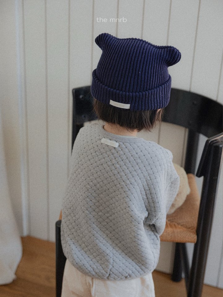 Mini Robe - Korean Baby Fashion - #babywear - New Cat Beanie - 12
