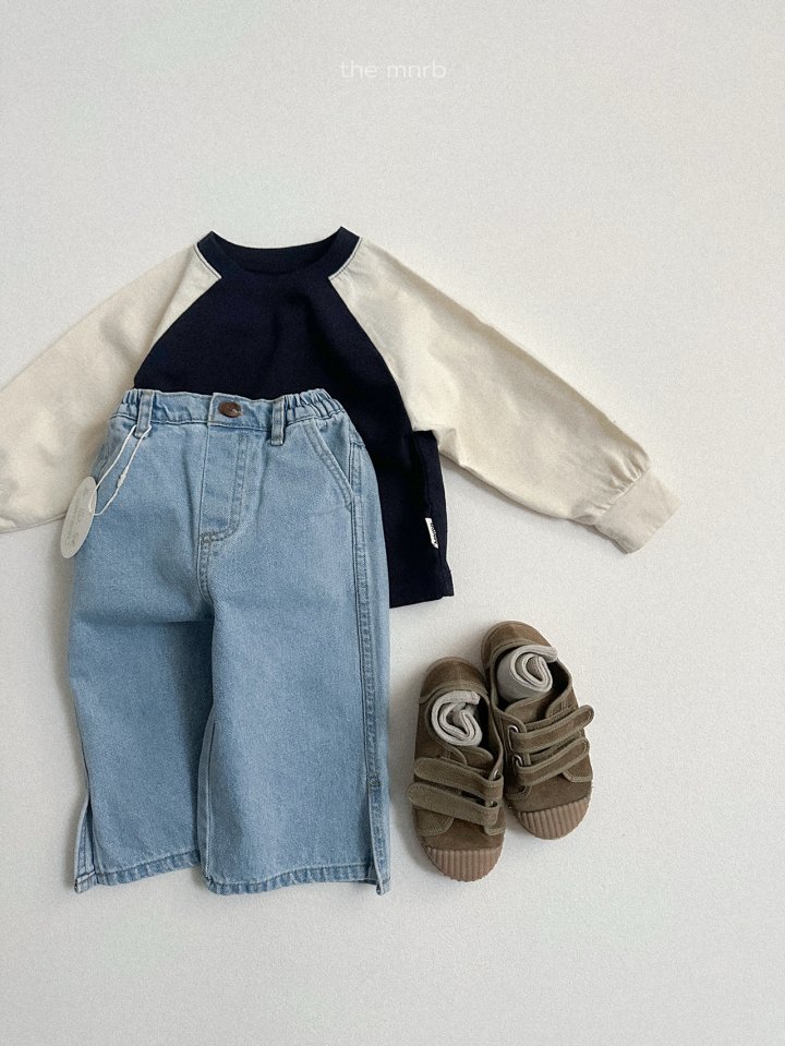 Mini Robe - Korean Baby Fashion - #babywear - Cozy Raglan Tee - 10
