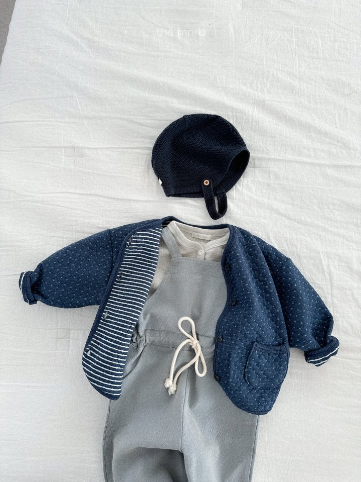 Mini Robe - Korean Baby Fashion - #onlinebabyboutique - Round Bonnet - 12