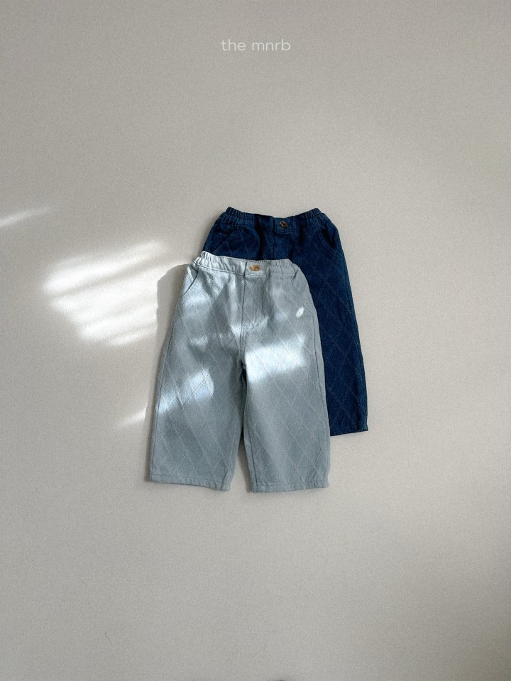 Mini Robe - Korean Baby Fashion - #onlinebabyshop - Diamond Denim Pants - 5