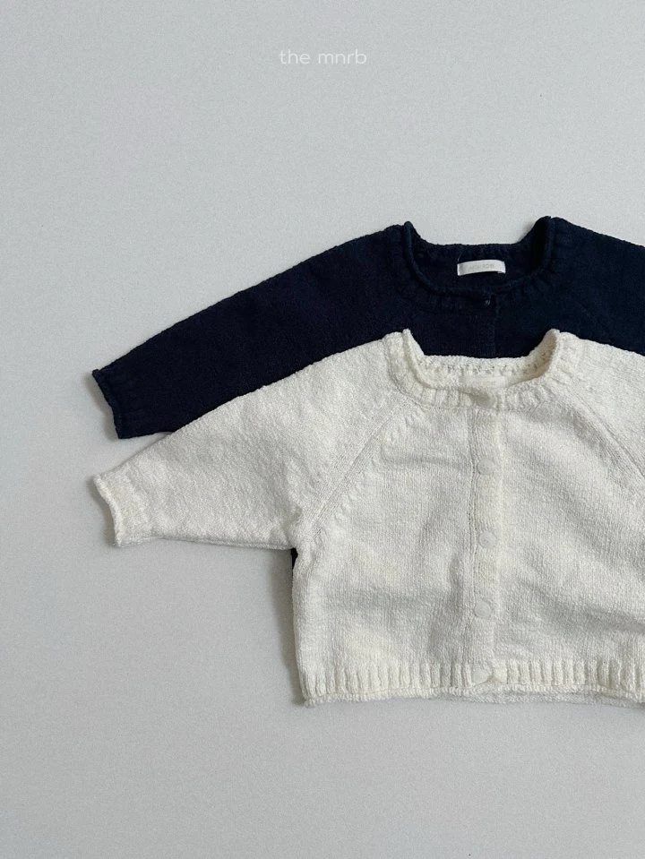Mini Robe - Korean Baby Fashion - #onlinebabyshop - Cozy Cardigan - 3