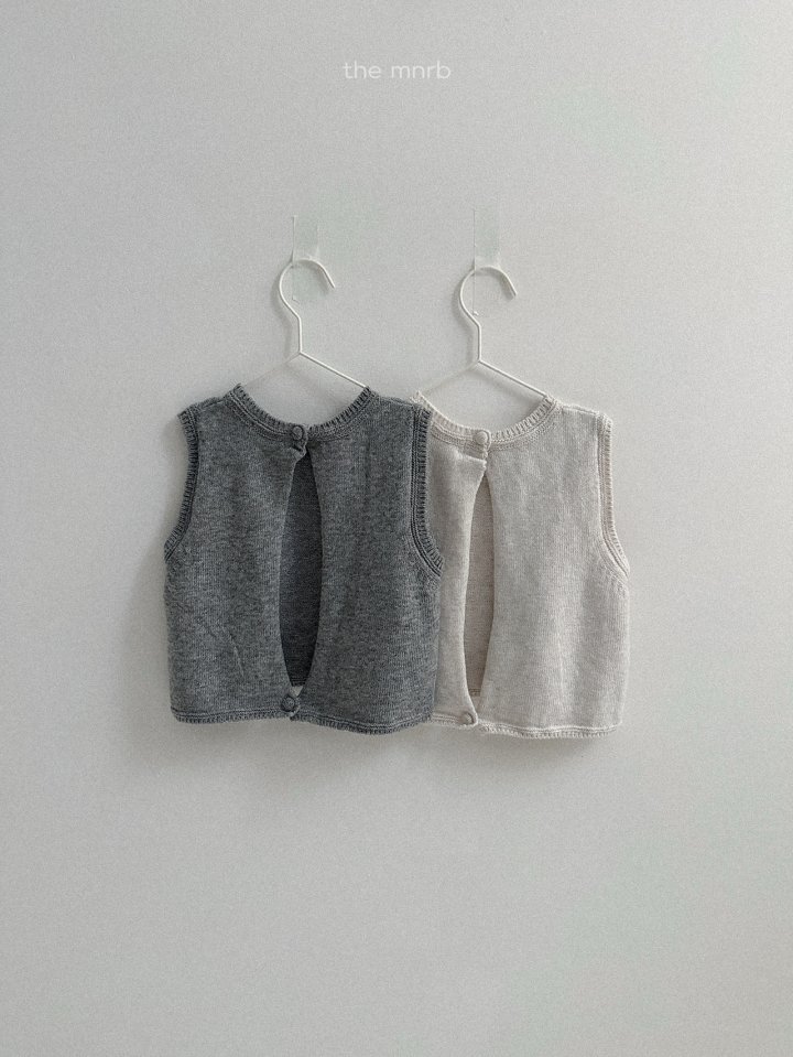 Mini Robe - Korean Baby Fashion - #onlinebabyshop - Open Vest