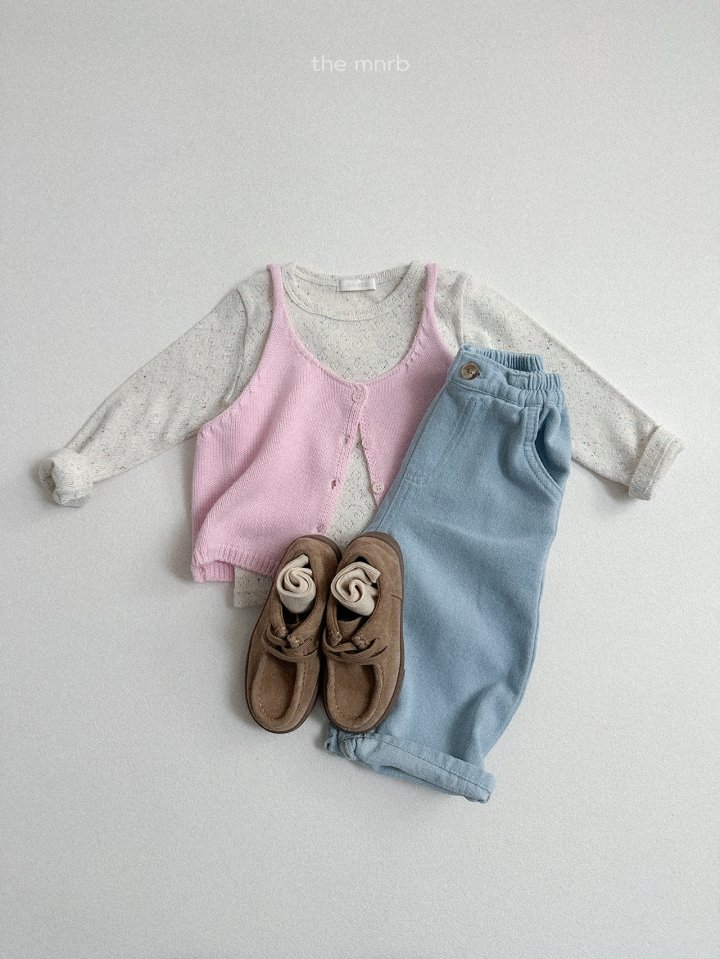 Mini Robe - Korean Baby Fashion - #onlinebabyshop - Spring Denim Pants - 12