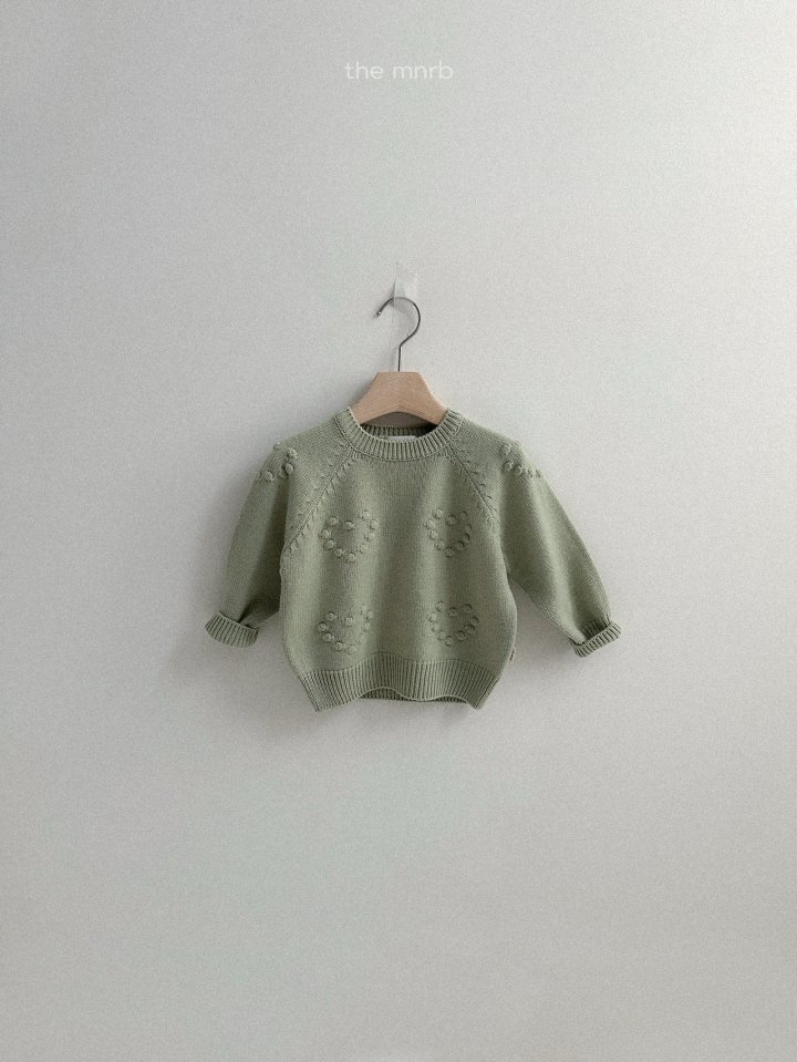 Mini Robe - Korean Baby Fashion - #smilingbaby - Love Eyelet Knit - 5