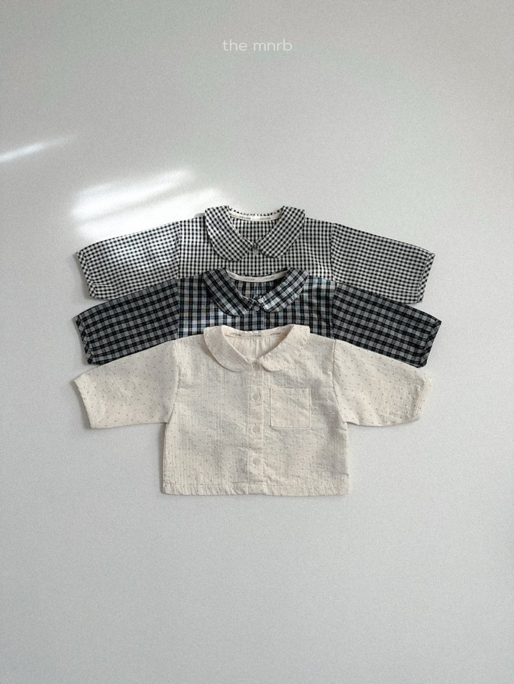 Mini Robe - Korean Baby Fashion - #smilingbaby - Looming Collar Shirt - 3