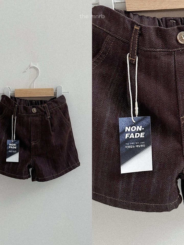 Mini Robe - Korean Baby Fashion - #smilingbaby - Love Jean Denim Shorts - 11