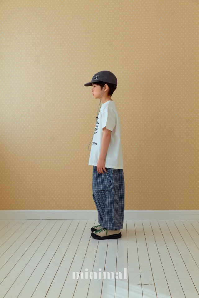 Minimal - Korean Children Fashion - #Kfashion4kids - Volume Up Checker Pants - 10