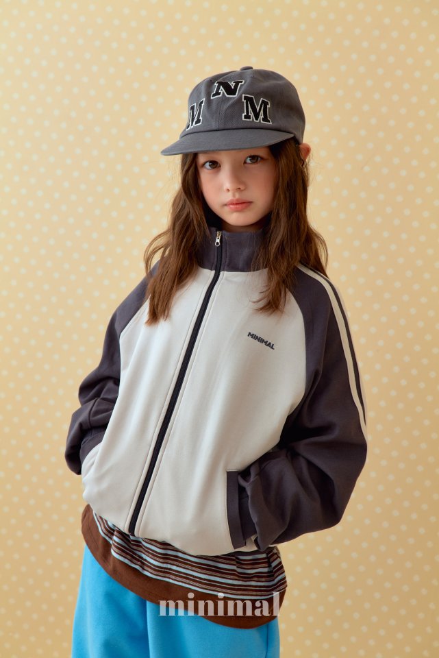 Minimal - Korean Children Fashion - #Kfashion4kids - MNM Jersey Jacket - 6