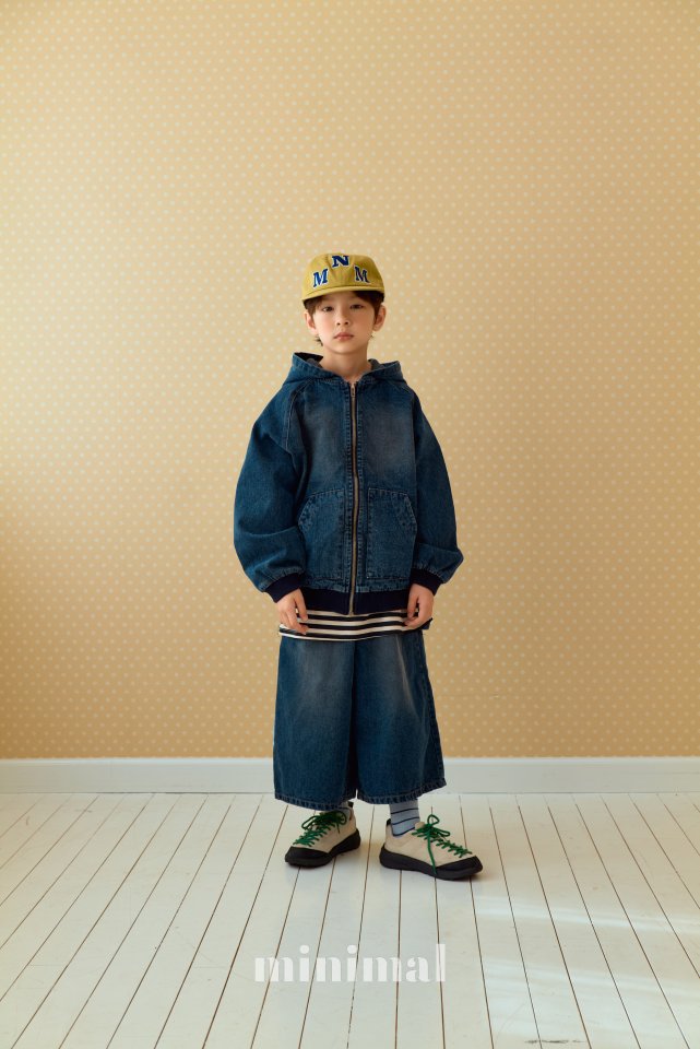 Box Bermuda Denim Pants by Minimal for Child - view 7