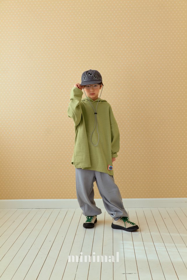 Minimal - Korean Children Fashion - #stylishchildhood - Sub Stripe Hoodie - 4