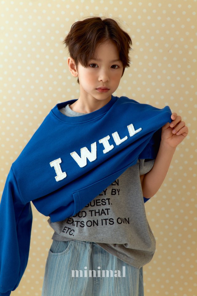 Minimal - Korean Children Fashion - #childrensboutique - I Will Sweatshirt - 9
