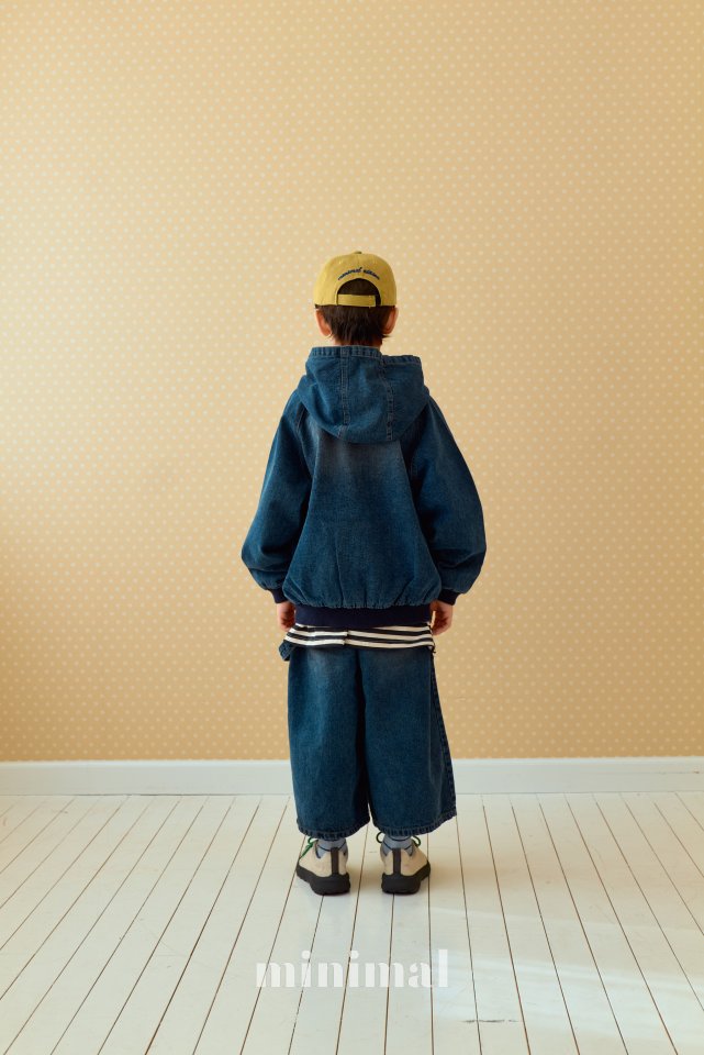Box Bermuda Denim Pants by Minimal for Child - view 8